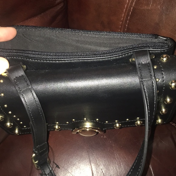 NINE WEST Eugenie CrossBody Purse Black - Picture 4 of 4